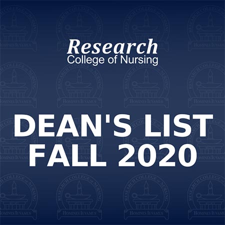 Fall 2020 Dean's List